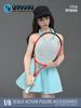 Масштабная фигурка, совместимая с TBLeague и другими телами ZYTOYS ZY5059 Красивая женская теннисная спортивная сумка и набор ракеток и голова не