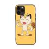 Чехол PK12 Pokemon Cartoon Black Sofe для iPhone 16 15 Plus 14 13 Pro 8 SE XR XS Max P30 Nova 5T Y5P Y6 Y7 Y8P Y9 Realme C30 C33 C31 VIVO Y36 V27