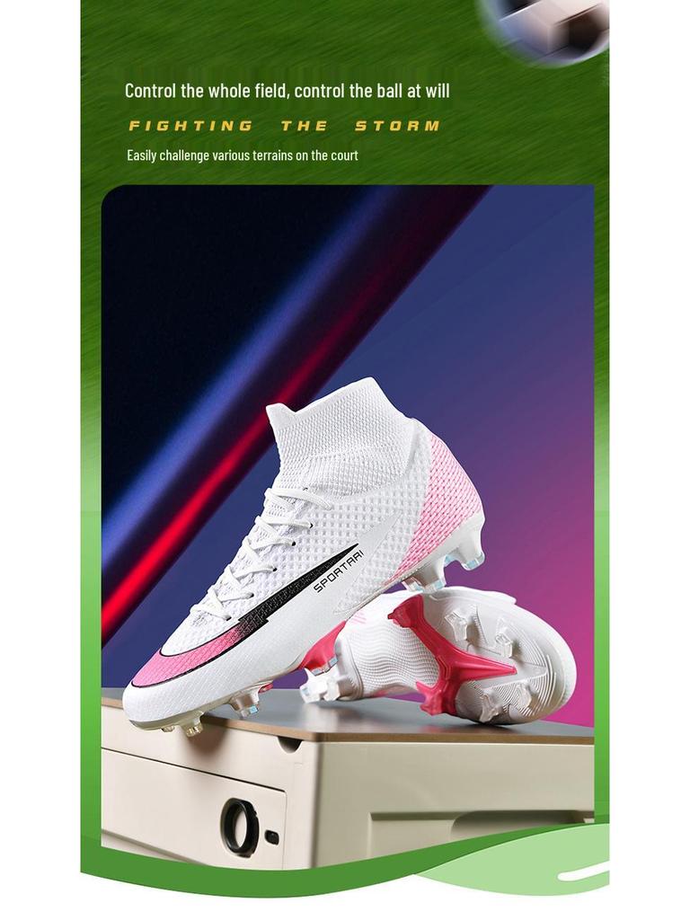 Unisex Cross-Border Low-Top Football Shoes: Youth/Men's/Women's Long or Multi-Studs, Kids' Training, In Stock