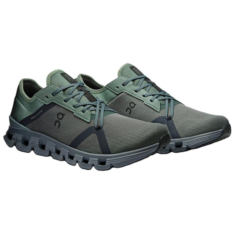 On Cloud X4 Comfortable Fashi Breathable Support Training Shoes Men Sneakers Green 3MF10263562
