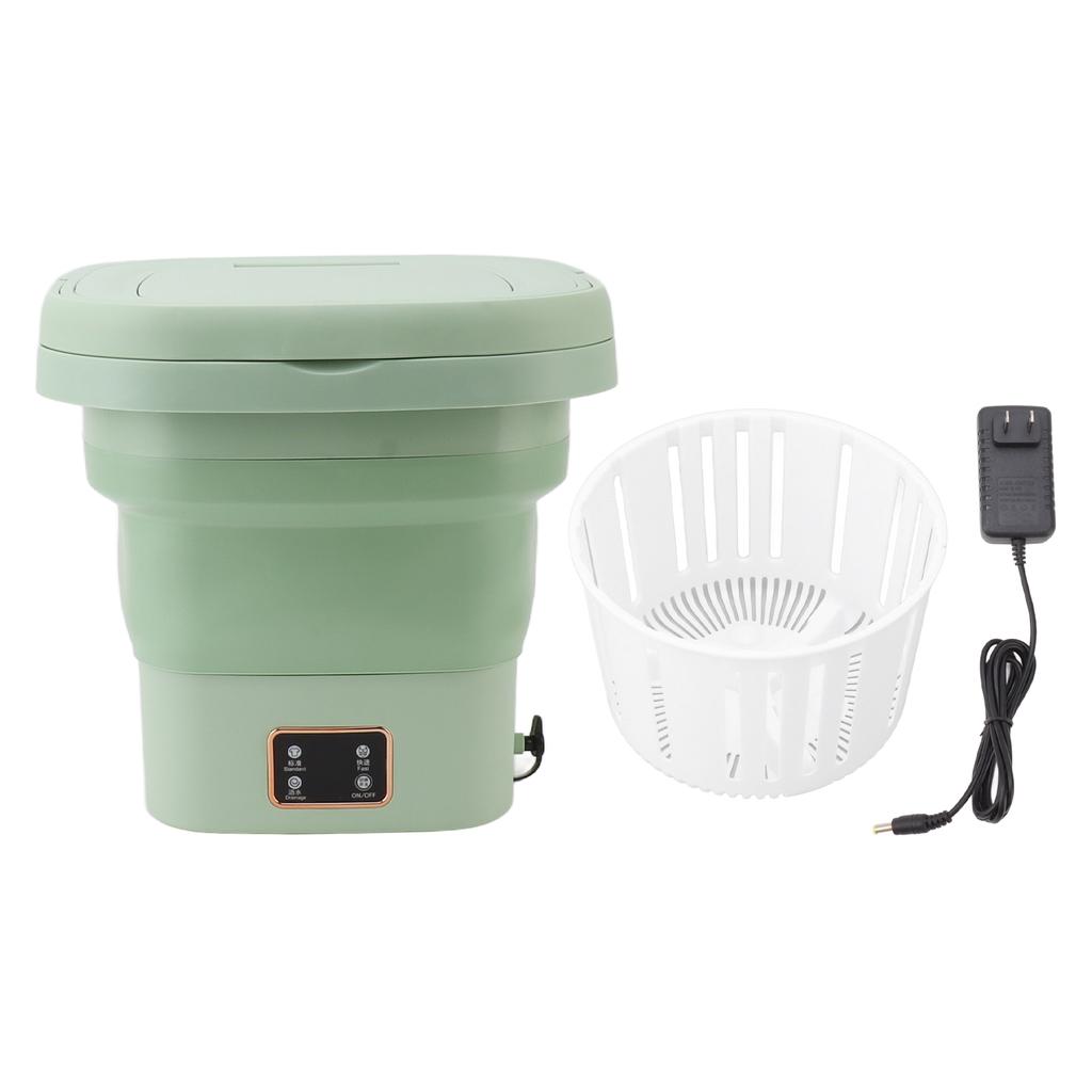 9L Portable Small Foldable Washing Machine with Spin Dryer For Socks Underwear Panties Washer Household Mini Washing Machine