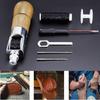 Leather Sewing Set Leather Sewing Awl Thread Kit Leathercraft Sewing Tool Kit Hand Stitcher Set