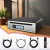 Портативный Hi-Fi CD-плеер Bluetooth, домашний CD-риппер, HiFi аудио CD-плеер, настольный CD-плеер с Bluetooth входом и выходом