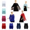 Women's Fashion High Low Long Bolero Shrugs Chiffon Cardigans