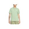 Nike Logo Embroidered Pullover Sports Short Sleeve Polo Shirt Men Polo Shirts Gray Green CJ4457-006