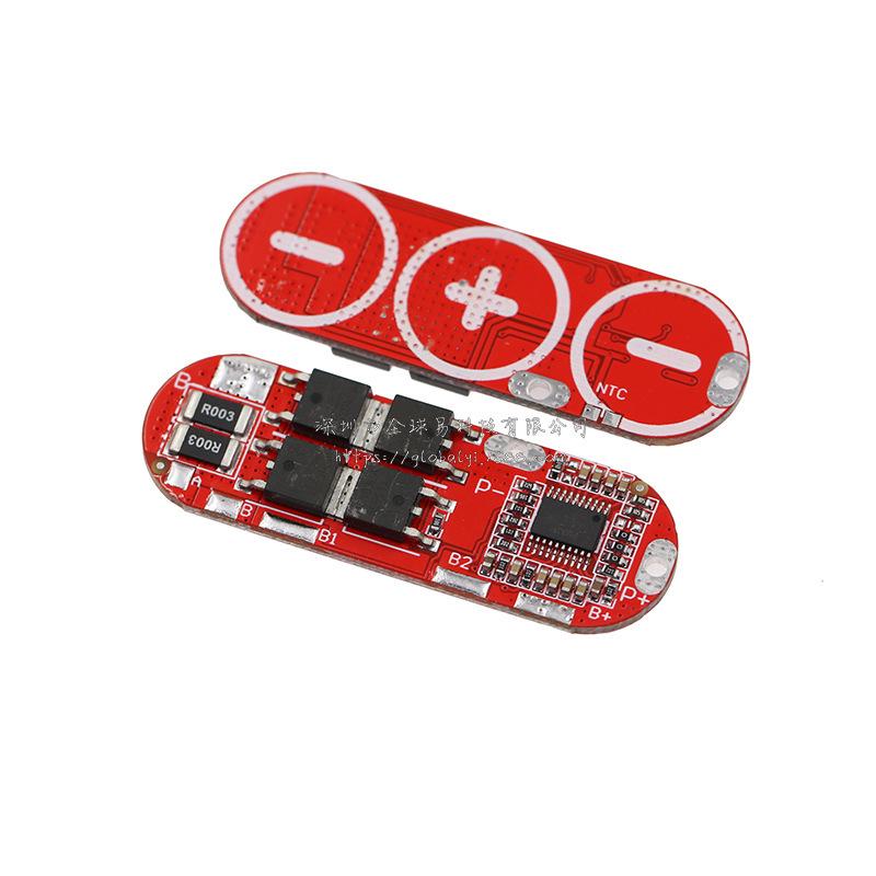 Polymer Lithium Battery Protection Board 3S/4S/5S, 20A Continuous, 40A Burst Current, High Current Ternary.