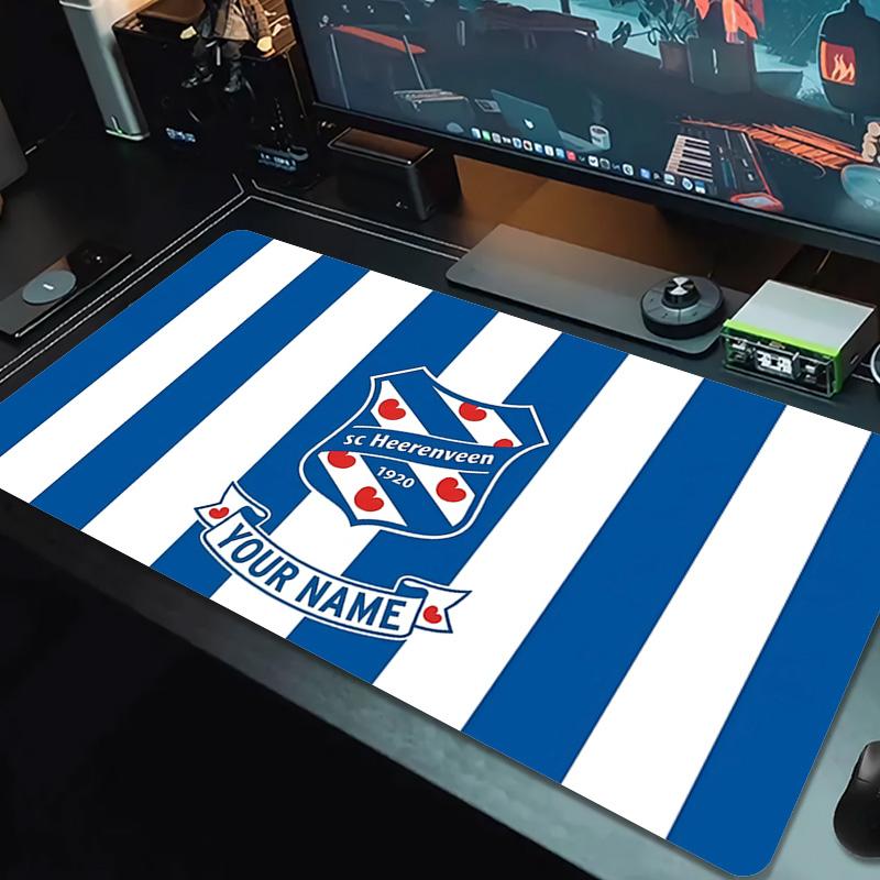 SC Heerenveen Print  Cushion Non-slip Laptop Tablet Big Mousepad XXL Mat Mini PC Playmat With Lock edge