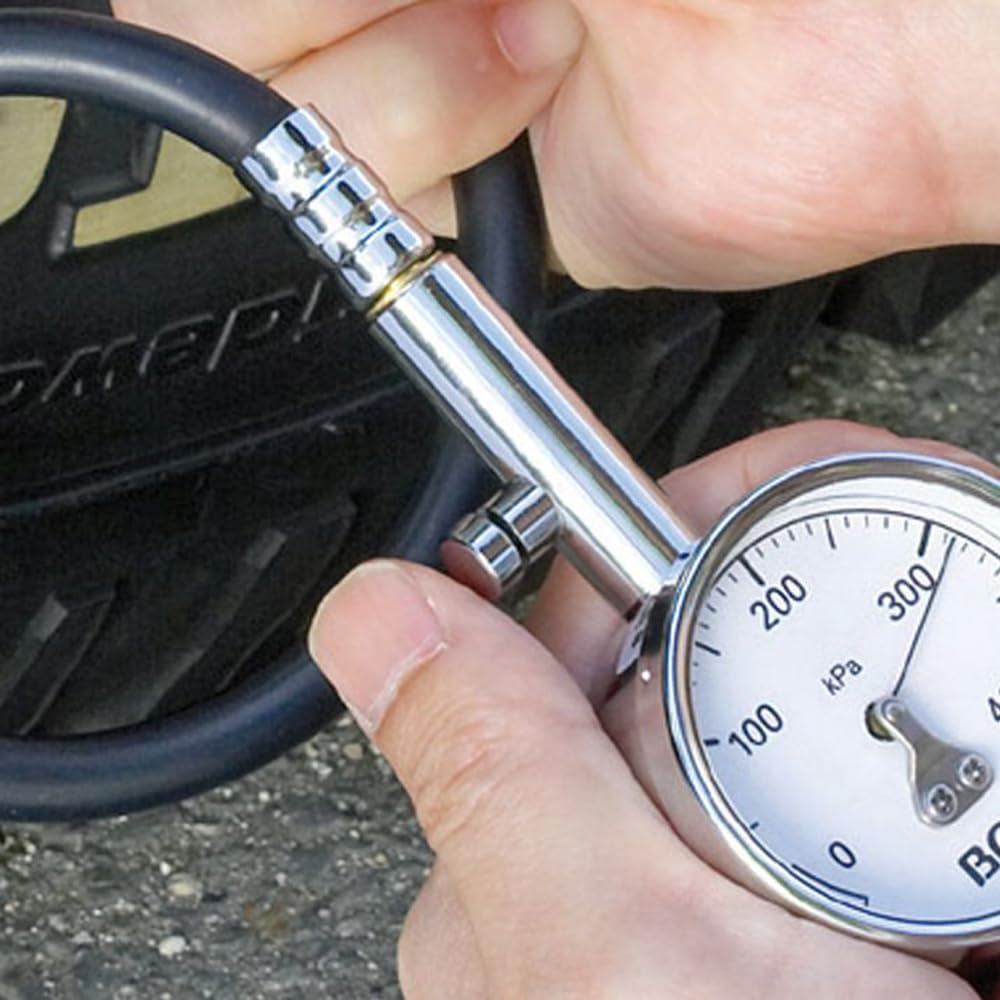 BAL (Ohashi Sangyo) Tire Gauge with Hose No.1224