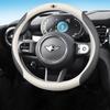 Нескользящая чехол-оплетка на руль автомобиля с логотипом для BMW Mini Cooper Countryman Clubman R55 R56 R60 F54 JCW F55 F54 F56 F57 F60 R53