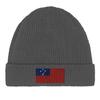 Bonnet Drapeau Samoa En Gris