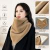 Long Wrap Faux Fur Scarf Soft Plush Faux Fur Neck Scarf New Neck Warmer  Women
