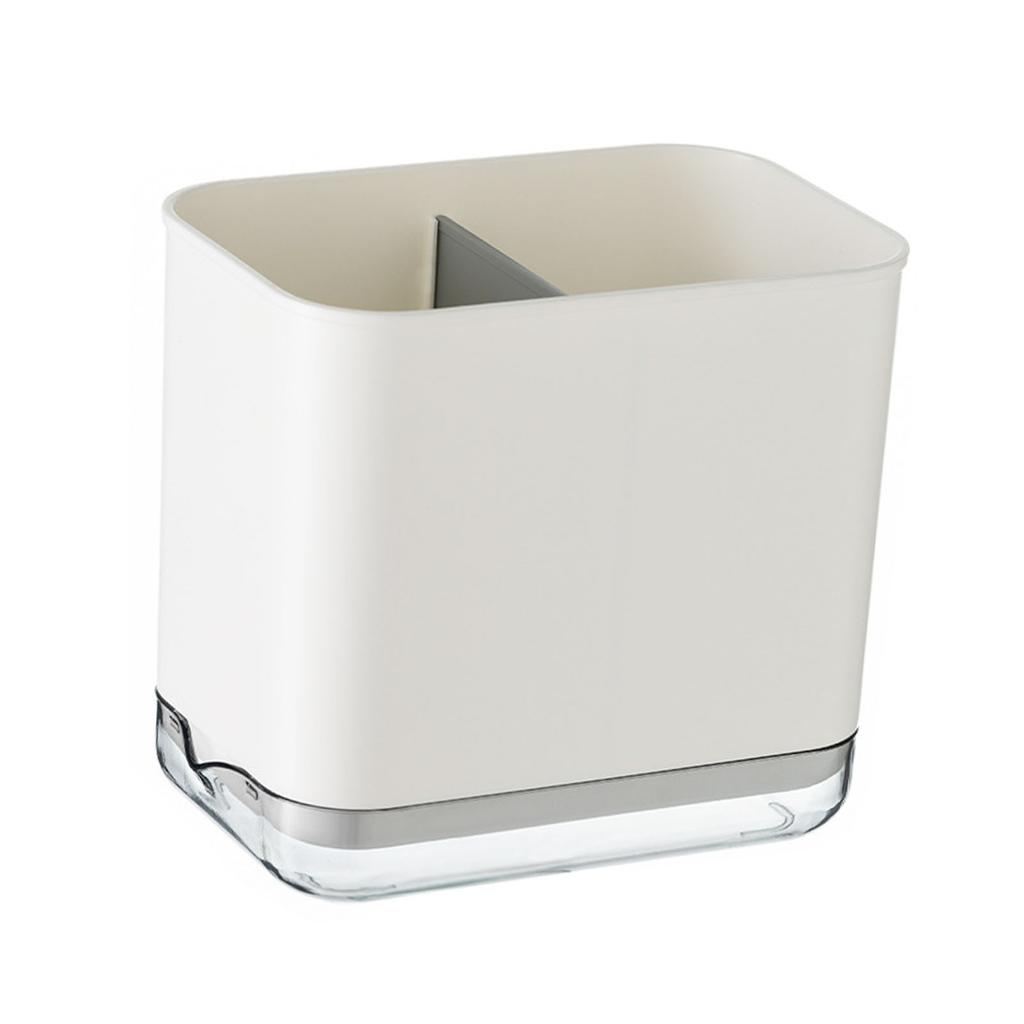 Utensil Holder Cutlery Drainer Rack Compartment Spoon Chopsticks Fork Drainer Caddy for Kitchen