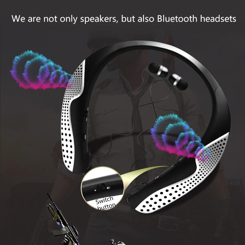 Neck‑Mounted Earbuds Bluetooth-compatible 5.0 Headphones HX288 Wireless Headset Comfort for Sports Travel Walking