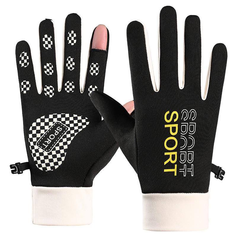 Unisex Windproof Waterproof Touchscreen Gloves Winter Thermal Fleece Lined Cycling Outdoor