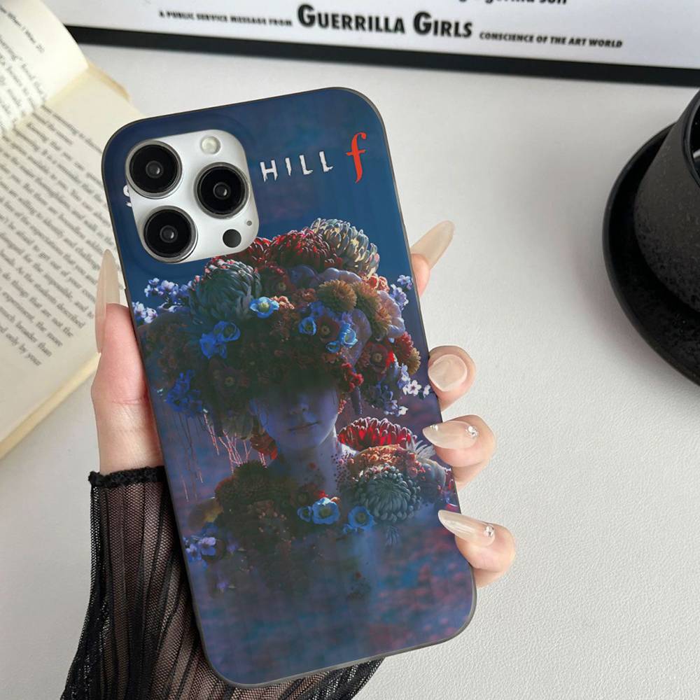 Чехол для телефона Silent H-Hill Horror Game для iPhone 17 16 15 11 12 13 14 Pro Max Мягкий гофрированный силиконовый чехол