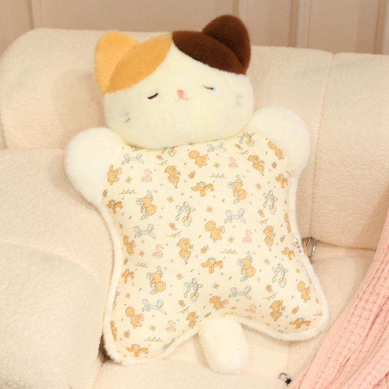 Giant Soothing Animal Plush Hug Pillow - Cute Stress Relief Gift for Girls' Birthdays