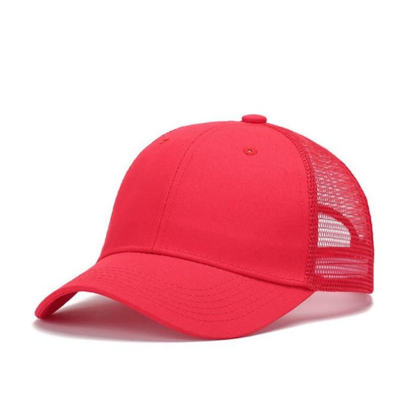 Кепка тракера Snapback Регулируемая Унисекс Женская Мужская Для защиты от солнца Вентилируемая Пропускающая воздух Хлопок Летняя Кепка Бейсболка Сетка Качество Высокое Шляпы Мужские