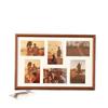 Wooden Multi-Photo Frame 9 Grid DIY Wall Hanging Or Desktop Display Couples Friends Memories Modern Minimalist Home Decor