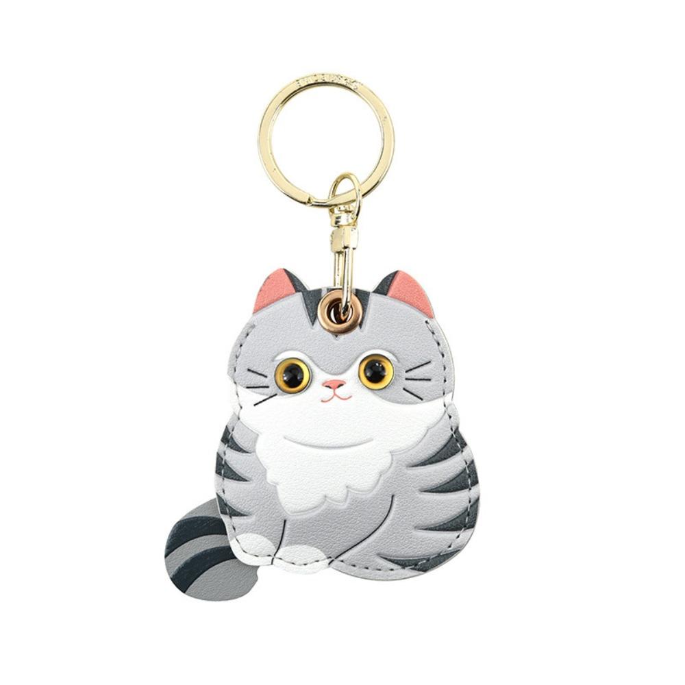 DIY Animals Keychain Handmade Access Card Cover Cute Key Ring Car Accessory