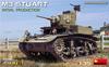 MiniArt Scale American M3 Stuart Initial Production Interior Kit Plastic Model Assembly Kit MA35401 1/35
