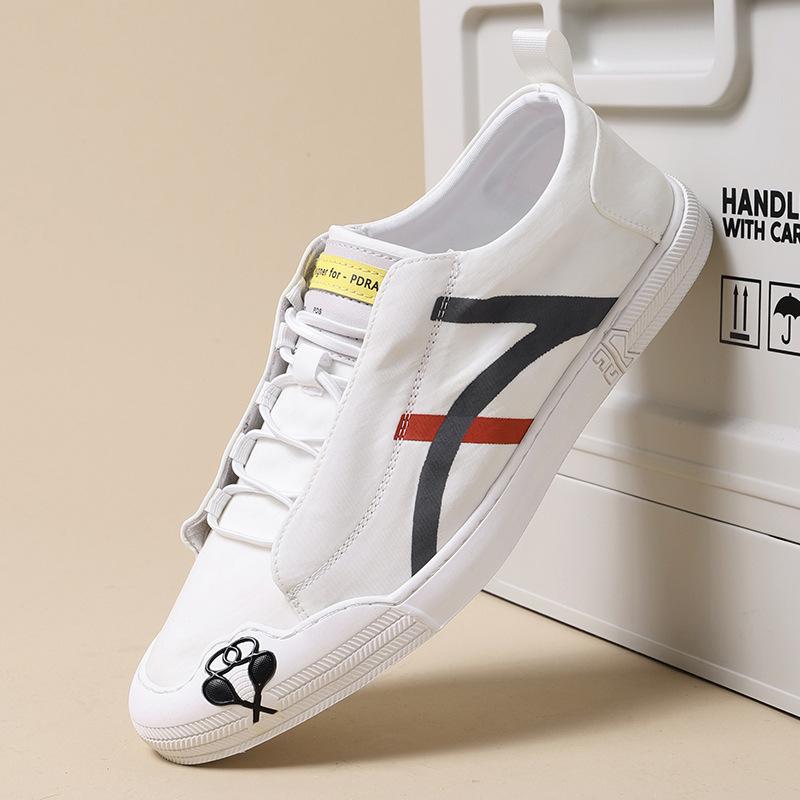 Популярная мужская обувь Douyin Корейская версия модная повседневная обувь дышащая модная обувь новая тканевая обувь мужские кеды