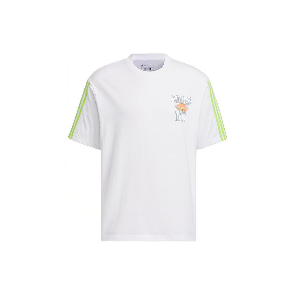 Adidas Neo T Shirt Unisex White IA6743
