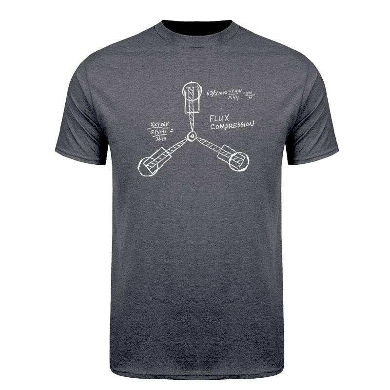 New Fashion Back To The Future Flux Capacitor Tshirt Summer Graphic Cotton Streetwear Movie Fans Gifts Tshirt Dz240
