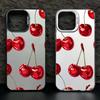 17 16 15 14 13 12 11 Pro Case Red Cherry Phone Cover For iPhone XS Max XR X 7 8 Plus 16E Shockproof Bumper Cases