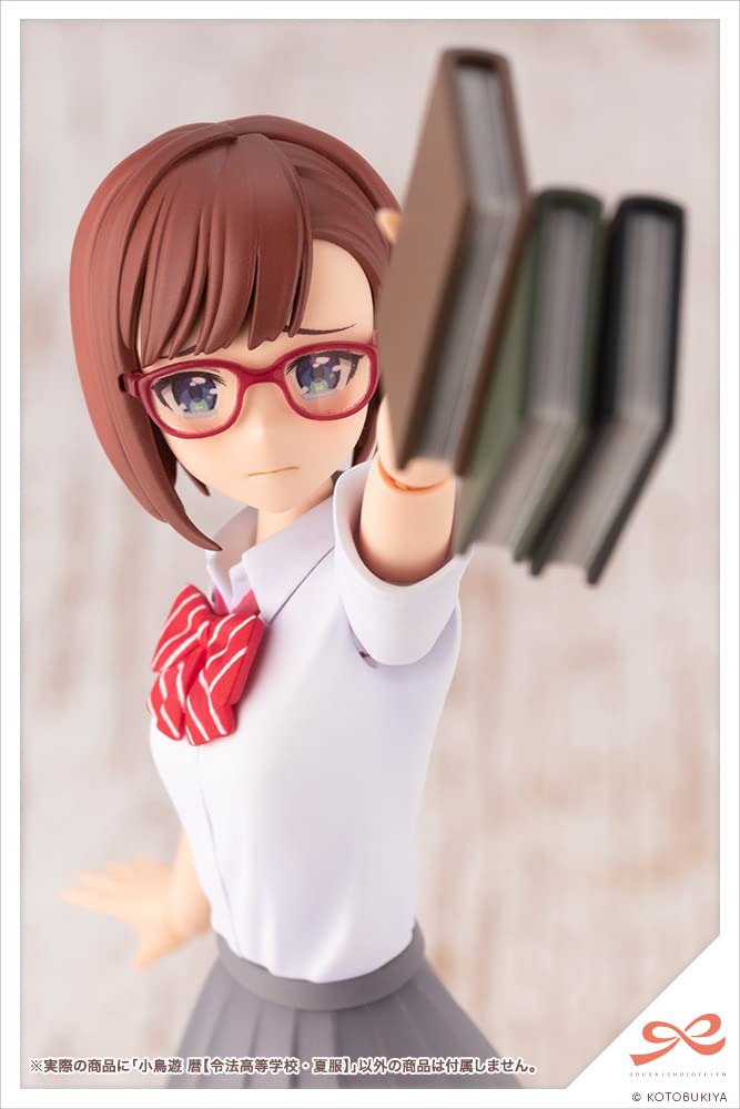 KOTOBUKIYA Sosai Garden Kotoriyu Koyomi High Height 153 мм масштабная пластиковая модель литая цветная JK011 для девочек [школьная/летняя одежда Reiho] приблизительно. 1/10