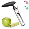 Apple Corer Remover with ABS Handle, Serrated Stainless Steel Blade, 17.5cm