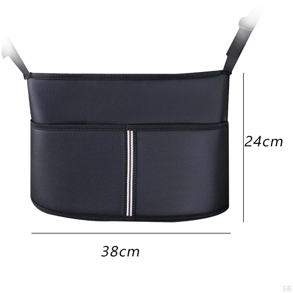 Car Purse Holder Seat Storage Organizer Artificial Leather for Bags