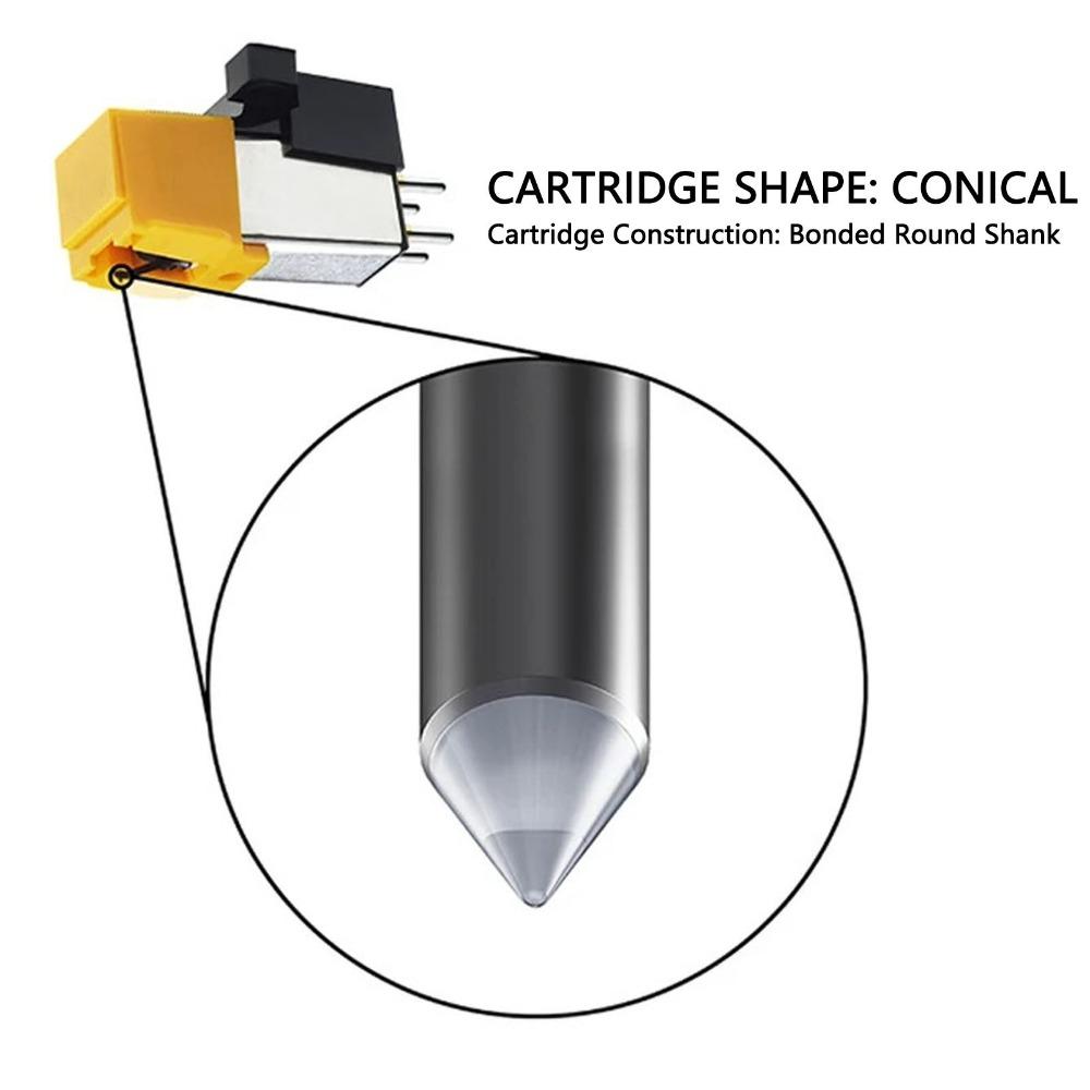 For AT91 Turntable Cartridge Dual Moving Magnet Record Player Cartridge  Home Music Listening