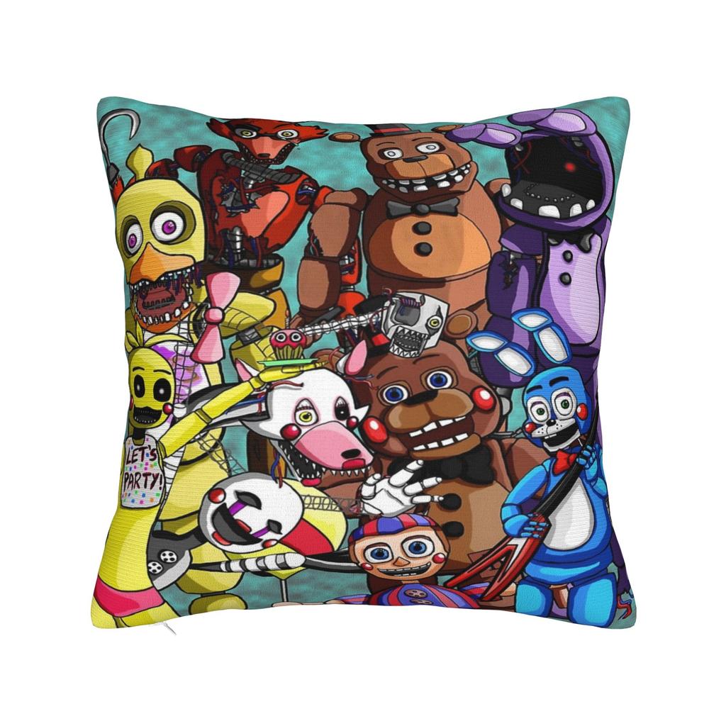Модный домашний Декоративная наволочка FNAF Пять ночей Аксессуары Чехол для подушки Квадратный Разные размеры