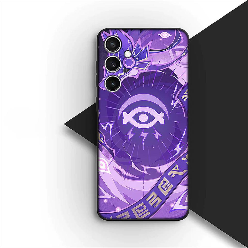 for Motorola Moto G55 G45 G75 G85 G35 Edge 50 30 Fusion 40 NEO Ultra Pro Phone Cover Soft Case Genshin Baal Raiden Shogun Impact