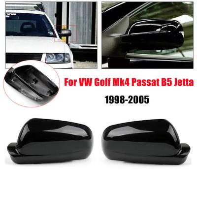 Для VW Golf 4 MK4 1998-2005 Passat B5 Jetta ABS Накладка на корпус бокового зеркала заднего вида автомобиля Колпачок крыла Внешняя отделка корпуса двери Замена