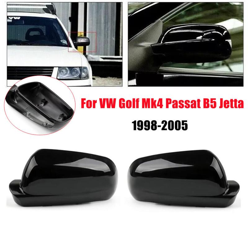 Для VW Golf 4 MK4 1998-2005 Passat B5 Jetta ABS Накладка на корпус бокового зеркала заднего вида автомобиля Колпачок крыла Внешняя отделка корпуса двери Замена