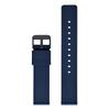 New Design Flat Smooth FKM Rubber Watch Strap 16mm 18mm 20mm 22mm 24mm Soft Quick Release FKM Rubber Watch Bands