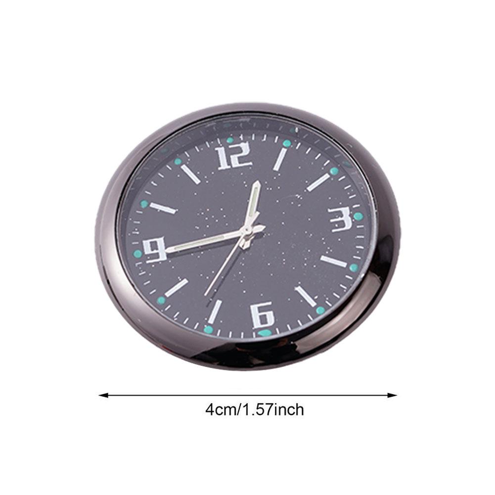Мини светящиеся автомобильные часы водонепроницаемые электронные часы 40 мм в часах авто мотоцикл велосипед часы приборная панель автомобиля кварцевые часы