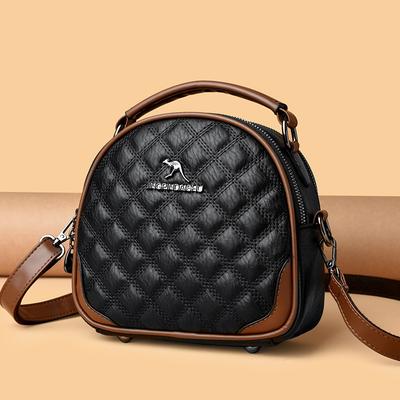 Сумка Diamond Bag, осенний стиль, женская универсальная сумка для мам среднего возраста, высококачественная нишевая мобильная сумка, легкая сумка через плечо