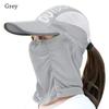 Neck Face Wide Brim Detachable UV Protection Baseball Cap Beach Cap Sunshade Sun Hat Shade Hat