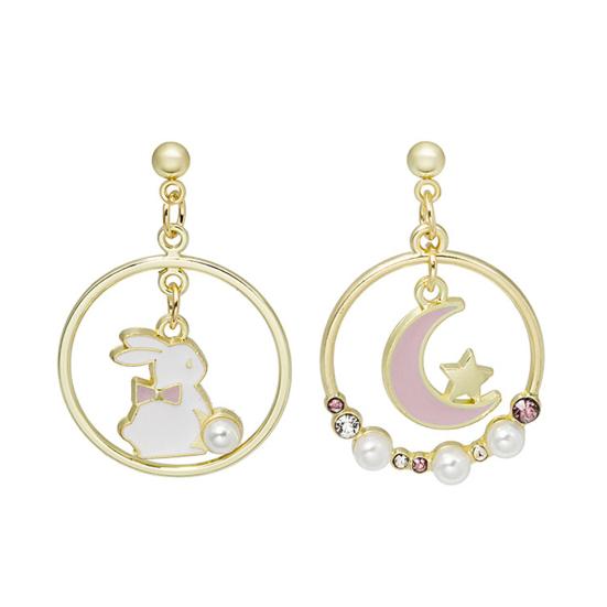 Стильные серьги-капли полые износостойкие декоративные