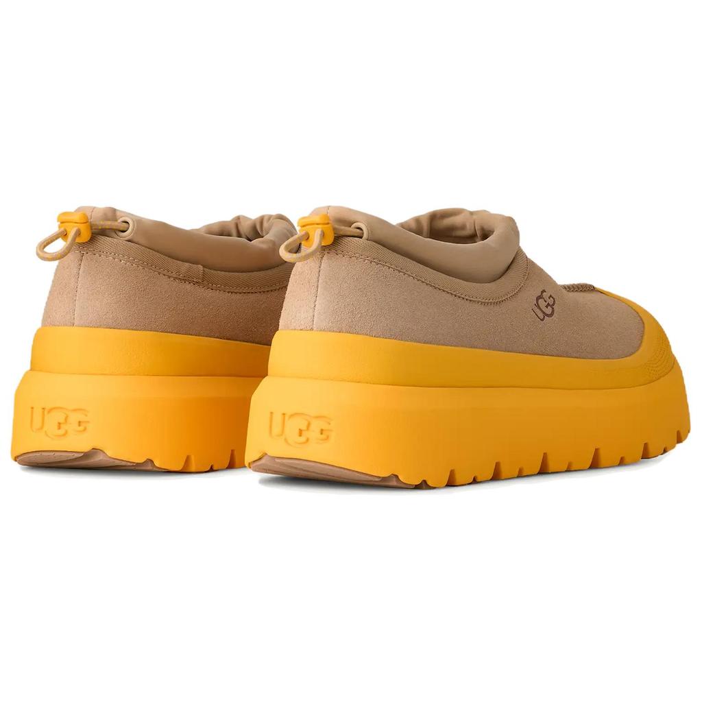 UGG Удобная Универсальная Низкая Повседневная Обувь Унисекс кроссовки Желто-Коричневый 1144096-MMM