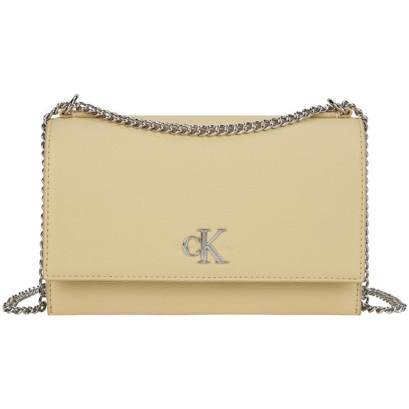 New CALVIN KLEIN Synthetic Material Crossbody Bag Women's Chick Yellow DH2806-RM0