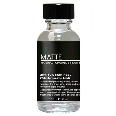 25% TCA Skin Peel Kit 15 мл Matte Beauty Skin Peel Kit удаляет шрамы, татуировки, морщины, тонкие линии, кислоту