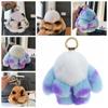 Plush Dolls Bunny Keychain Bags Pendant Plush Rabbit Key Ring Rabbit Fur Keychain  Jewelry Gifts