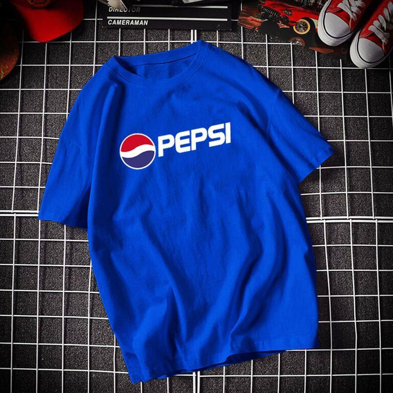 Pure cotton Coca-Cola joint commemorative short-sleeved T-shirt Youth Hong Kong style brand ins large size men and women couples versatile