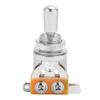 2PCS Metal + Electron 3 Way Pickup Selector Compact Electric Guitar Switch  LP Electric Guitar