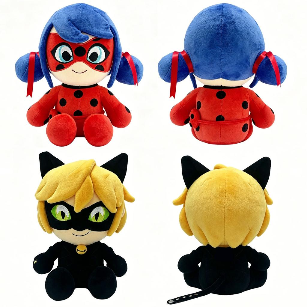 Новые Miraculous Ladybug Леди Баг Девочка Аниме Игра Второе Творение Периферия Плюшевые Игрушки