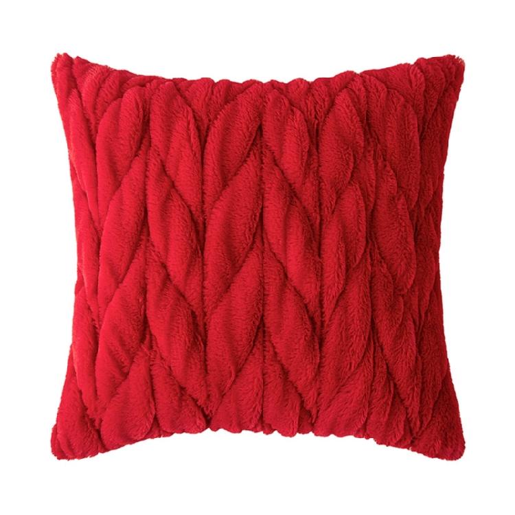 Corduroy Throw Pillowcase Soft Woven Fried Dough Twists Removable Throw Pillow Cover for Living Space