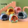 Guinea Pig Nest Cartoon Pattern Pet Hideout Warm Small Animal Hamster Squirrel Bed House Cage Accessories